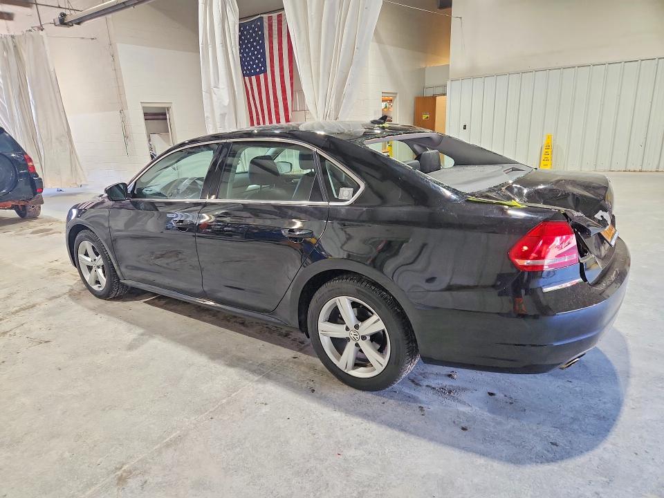 2014 Volkswagen Passat VIN 1VWBT7A31EC107269 COPART salvage auction — REAR END, Ny - Mv-907A Salvage Certificate, sold $2,250 on 2026-07-06 (photo 2)