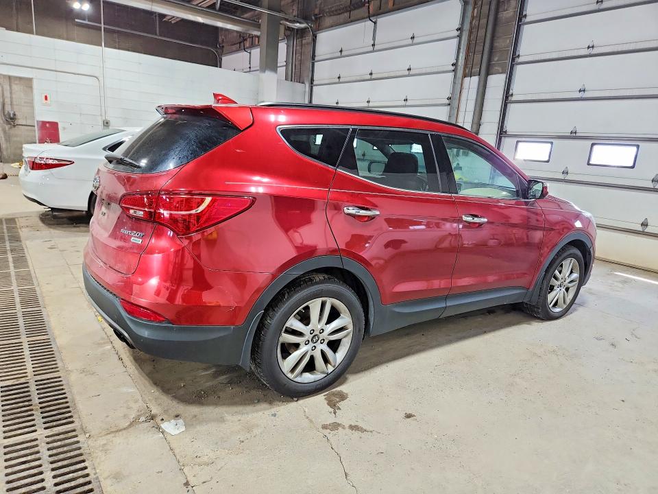 2013 Hyundai Santa fe VIN 5XYZUDLA8DG005261 COPART salvage auction — MECHANICAL, Mn - Certificate Of Title, sold $800 on 2026-07-21 (photo 3)