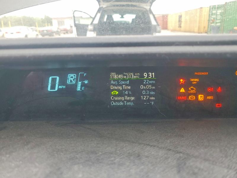 2014 Toyota VIN JTDKDTB34E1566413 COPART salvage auction — FRONT END, In - Cert Of Title-Salvage Title, sold $525 on 2026-07-17 (photo 9)