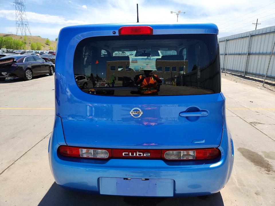 2014 Nissan Cube VIN JN8AZ2KR2ET350922 COPART salvage auction — FRONT END, Co - Public - Salvage Title, sold $700 on 2026-07-27 (photo 6)