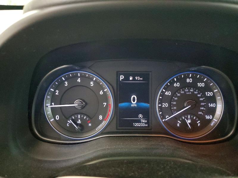 2023 Hyundai Kona VIN KM8K62AB2PU011373 COPART salvage auction — FRONT END, Fl - Certificate Of Title, sold $4,300 on 2026-07-06 (photo 9)