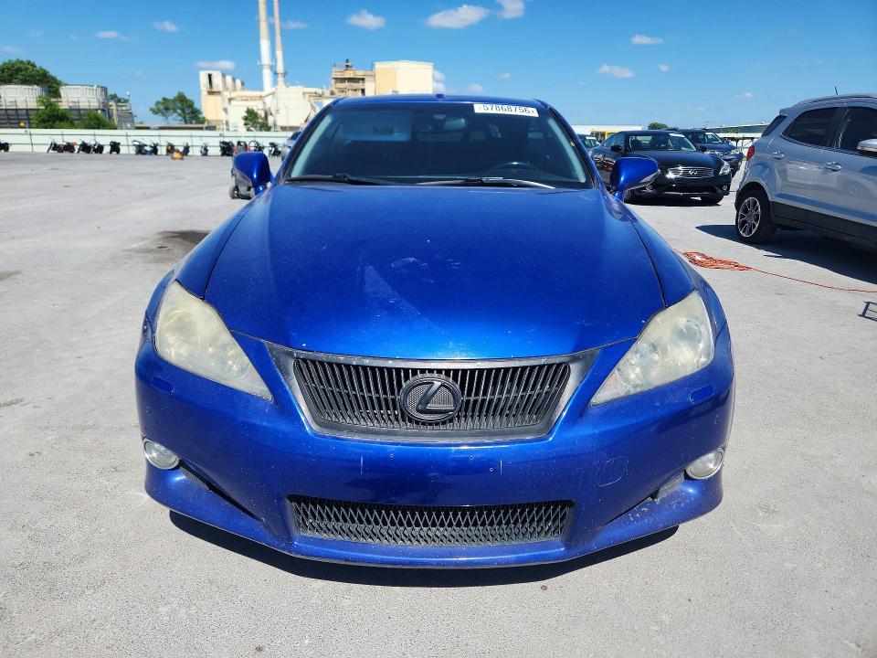 2010 Lexus Is 250 VIN JTHFF2C22A2500411 COPART salvage auction — MECHANICAL, Ok - Certificate Of Title, sold $825 on 2026-07-08 (photo 5)