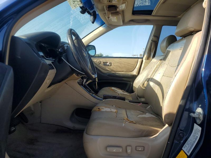 2003 Toyota Highlander VIN JTEHF21A330114532 COPART salvage auction — FRONT END, FL - CERT OF TITLE SLVG REBUILDABLE, sold $450 on 2026-07-10 (photo 7)