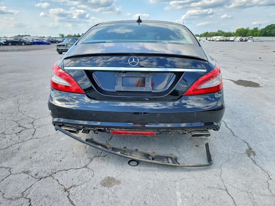 2012 Mercedes-benz VIN WDDLJ7DB4CA014521 COPART salvage auction — FRONT END, Tn - Salvage Certificate, sold $600 on 2026-08-10 (photo 6)