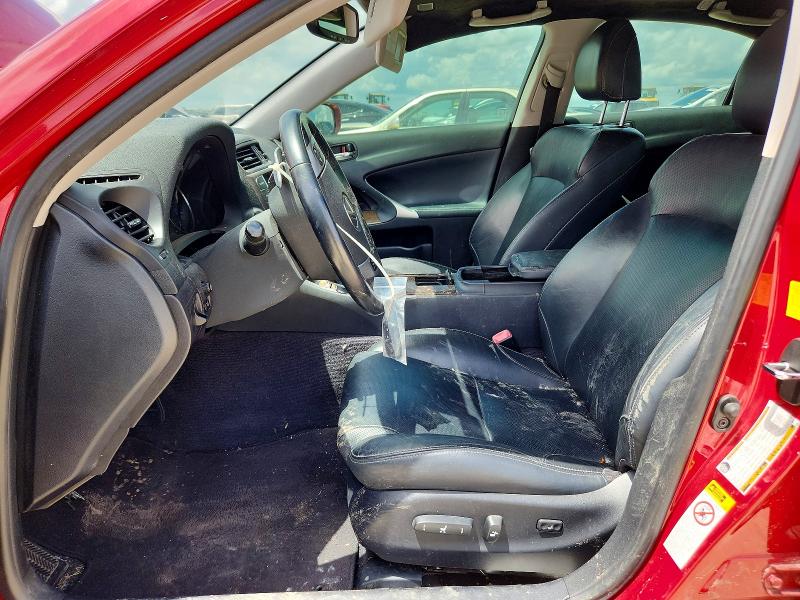 2011 Lexus Is VIN JTHBF5C22B5138757 COPART salvage auction — REAR END, Tx - Salvage Vehicle Title, sold $875 on 2026-07-09 (photo 7)