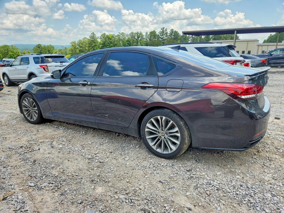 2016 Hyundai Genesis VIN KMHGN4JE4GU126653 COPART salvage auction — FRONT END, Al - Cert Of Title-Salvage Title, sold $3,250 on 2026-07-14 (photo 2)