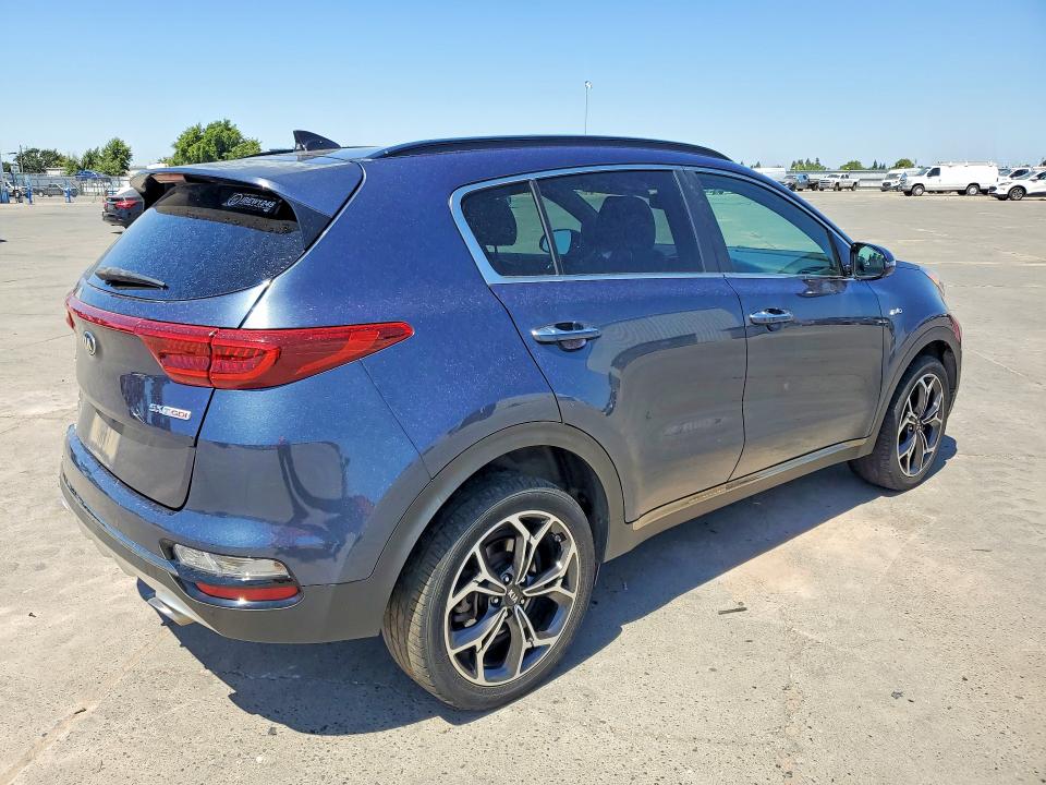 2020 Kia VIN KNDPRCA6XL7764314 COPART salvage auction — REAR END, Salvage Title, sold $3,100 on 2026-07-27 (photo 3)
