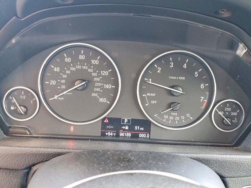 2014 BMW 3er VIN WBA3X9C50ED867920 COPART salvage auction — FRONT END, Ga - Cert Of Title-Rebuilt Flood (P), sold $2,550 on 2026-07-14 (photo 9)