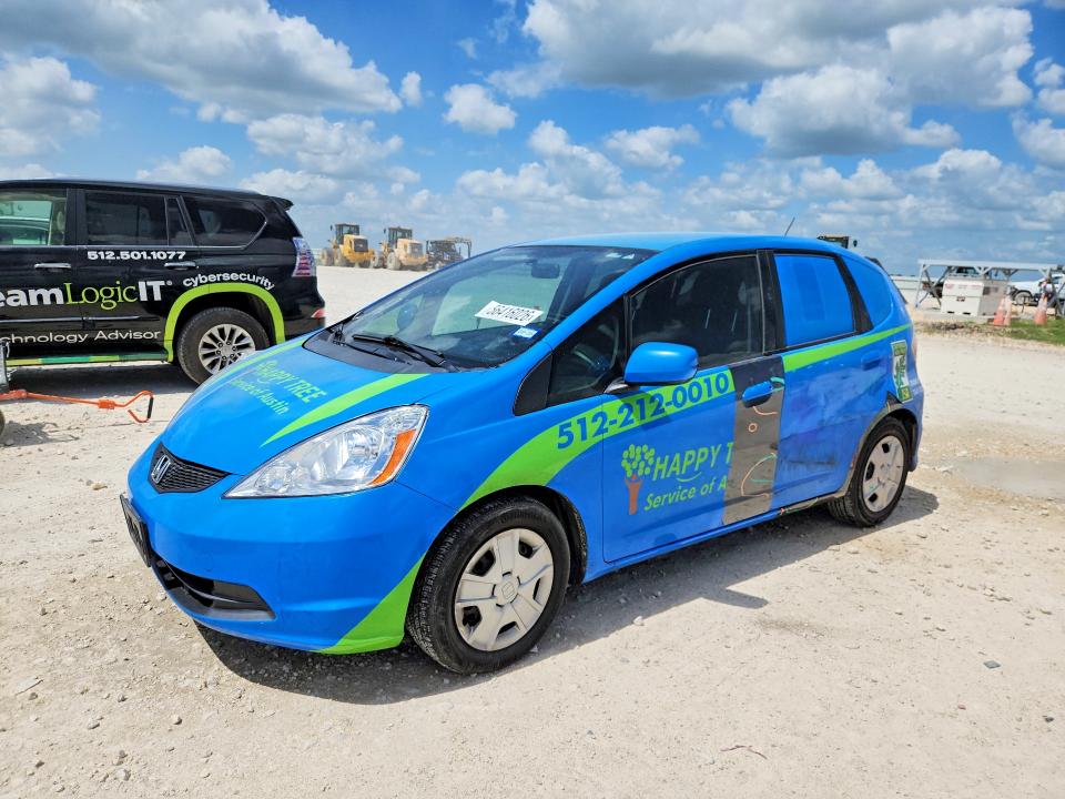 2012 Honda VIN JHMGE8H38CC032662 COPART salvage auction — SIDE, Tx - Salvage Vehicle Title, sold $2,050 on 2026-07-02 (photo 1)