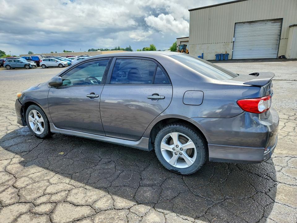 2013 Toyota Corolla VIN 5YFBU4EE4DP158930 COPART salvage auction — FRONT END, Or - Salvage Title Certificate, sold $825 on 2026-07-27 (photo 2)