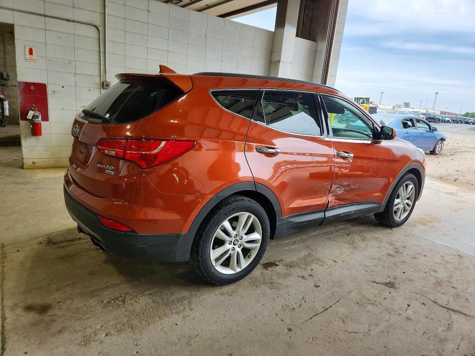 2014 Hyundai Santa fe VIN 5XYZWDLA3EG231851 COPART salvage auction — SIDE, Mn - Cert Of Title-Salvage, sold $2,150 on 2026-07-16 (photo 3)