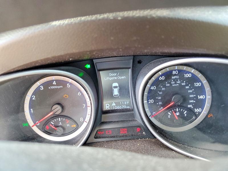 2015 Hyundai Santa fe VIN KM8SMDHF4FU098735 COPART salvage auction — FRONT END, Nv - Salvage Title, sold $1,500 on 2026-07-28 (photo 9)