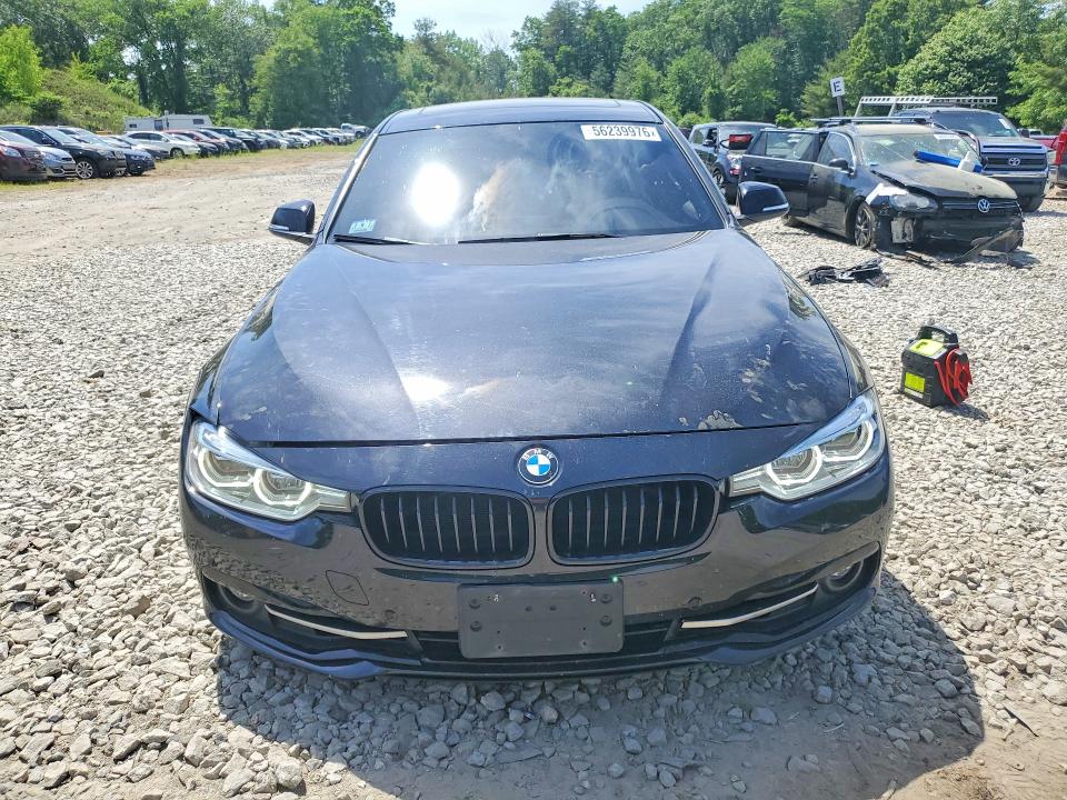 2017 BMW VIN WBA8D9G38HNU65665 COPART salvage auction — UNDERCARRIAGE, MA - CERT OF TITLE-SALVAGE, sold $6,100 on 2026-07-29 (photo 5)