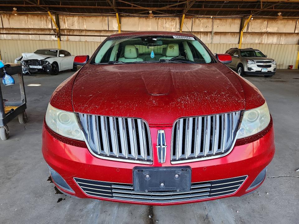 2010 Lincoln Mks VIN 1LNHL9FT4AG612058 COPART salvage auction — REAR END, Az - Cert Of Title - Salvage, sold $1,200 on 2026-07-08 (photo 5)
