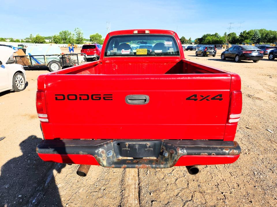 1999 Dodge Dakota VIN 1B7GG22Y3XS304382 COPART salvage auction — FRONT END, Il - Salvage Certificate, sold $325 on 2026-07-09 (photo 6)