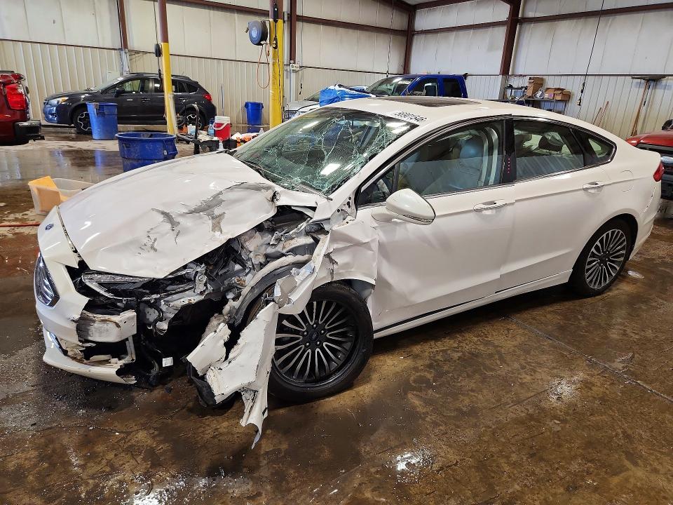2018 Ford Fusion VIN 3FA6P0HD0JR160030 COPART salvage auction — SIDE, Pa - Certificate Of Salvage, sold $1,750 on 2026-07-02 (photo 1)