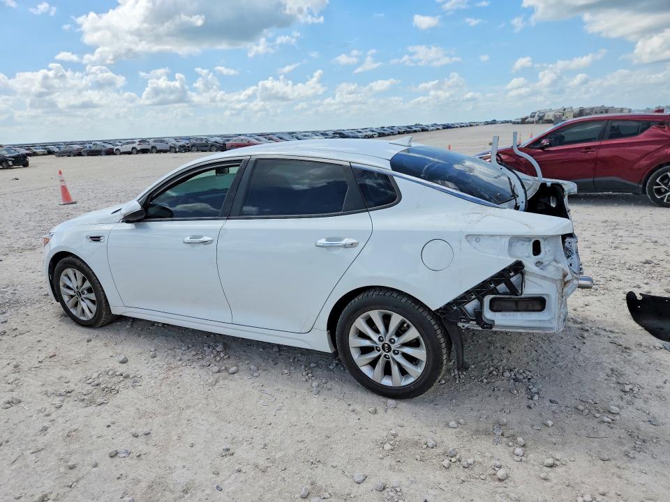 2018 Kia Optima VIN 5XXGT4L3XJG274518 COPART salvage auction — REAR END, Id - Salvage Certificate Of Title, sold $3,100 on 2026-07-09 (photo 2)