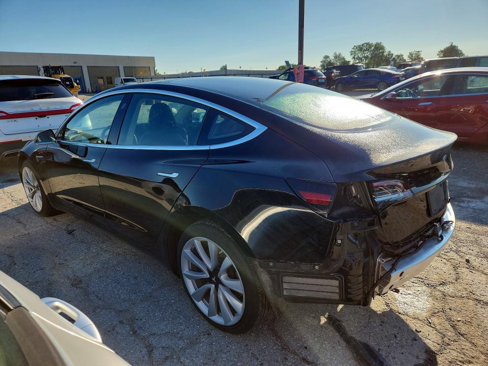 2019 Tesla VIN 5YJ3E1EBXKF453335 COPART salvage auction — REAR END, In - Cert Of Title-Salvage Title, sold $6,600 on 2026-07-24 (photo 2)