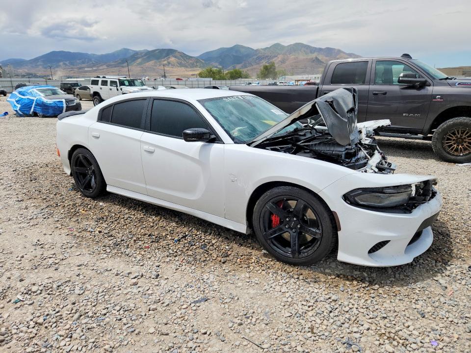 2017 Dodge Charger VIN 2C3CDXL98HH669293 COPART salvage auction — FRONT END, Ut - Salvage Certificate, sold $14,700 on 2026-08-28 (photo 4)