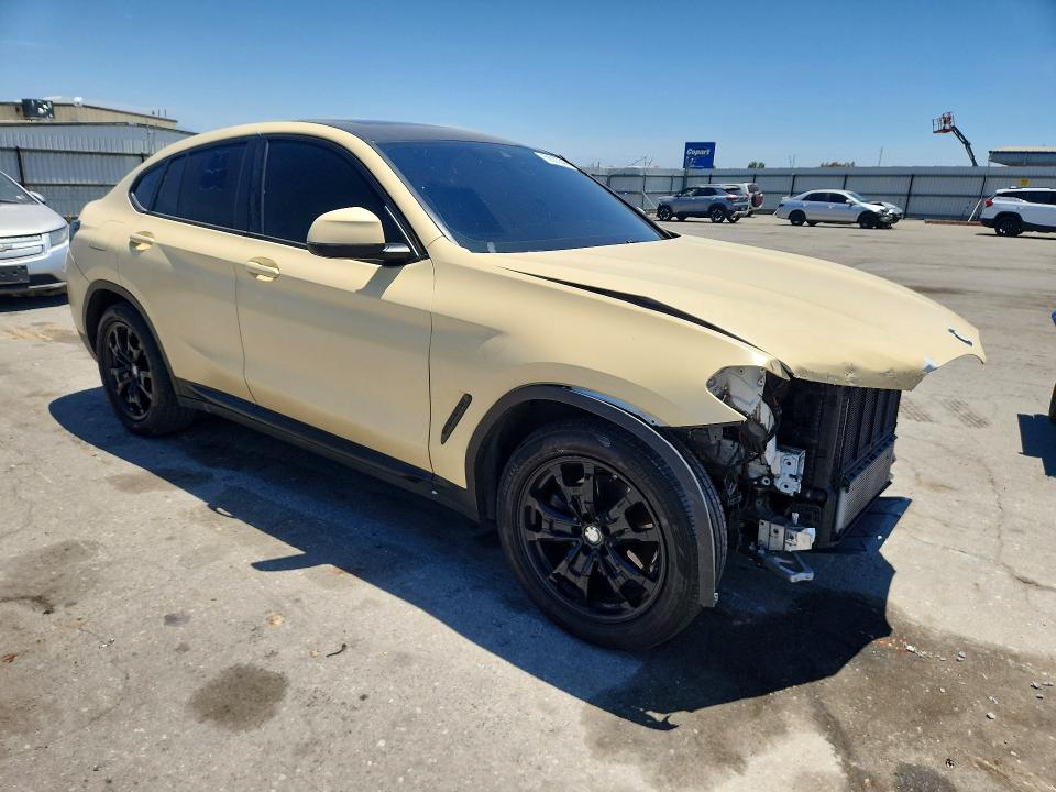 2022 BMW X4 VIN 5UX33DT00N9K67342 COPART salvage auction — FRONT END, Ca - Salvage Certificate, sold $9,300 on 2026-07-10 (photo 4)
