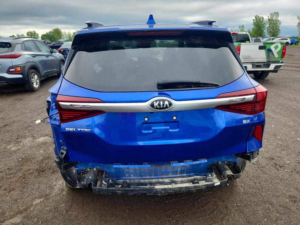 2021 Kia VIN KNDEUCAA0M7119733 COPART salvage auction — REAR END, Qc - Gravement Accidente, sold $1,850 on 2026-07-21 (photo 6)