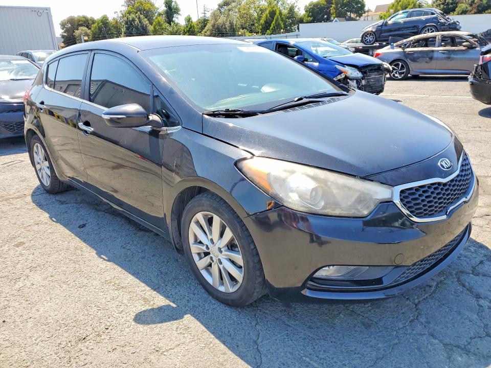 2015 Kia Forte VIN KNAFX5A83F5421467 COPART salvage auction — REAR END, Ca - Salvage Certificate, sold $1,250 on 2026-07-17 (photo 4)