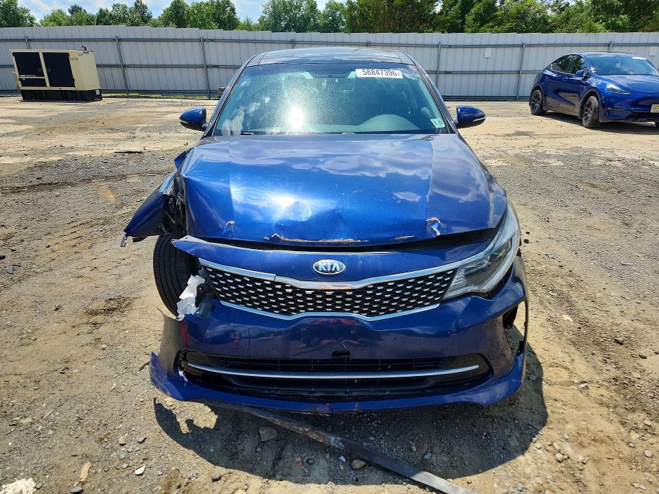 2018 Kia VIN 5XXGT4L36JG242231 COPART salvage auction — NORMAL WEAR, Nj - Certificate Of Title, sold $1,150 on 2026-07-18 (photo 5)