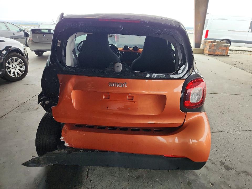 2016 Smart VIN WMEFJ5DA3GK078893 COPART salvage auction — REAR END, Ca - Salvage Certificate, sold $550 on 2026-07-02 (photo 6)
