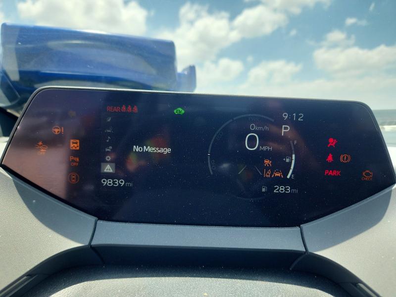 2024 Toyota Prius VIN JTDACAAU0R3044241 COPART salvage auction — FRONT END, Tx - Salvage Vehicle Title, sold $7,800 on 2026-07-30 (photo 9)