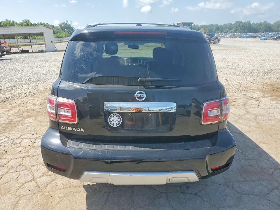 2018 Nissan Armada VIN JN8AY2ND2J9056124 COPART salvage auction — FRONT END, Tn - Salvage Certificate, sold $3,950 on 2026-07-09 (photo 6)