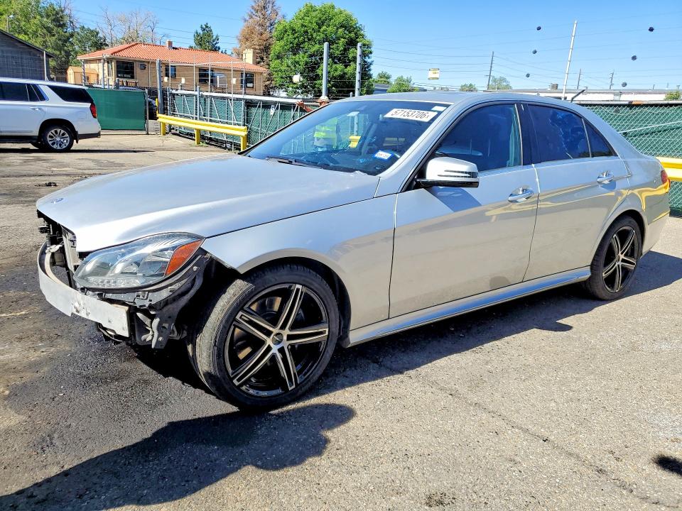 2016 Mercedes-benz E-klasse VIN WDDHF5KB6GB194342 COPART salvage auction — FRONT END, CO - PUBLIC - SALVAGE TITLE, sold $1,750 on 2026-07-24 (photo 1)