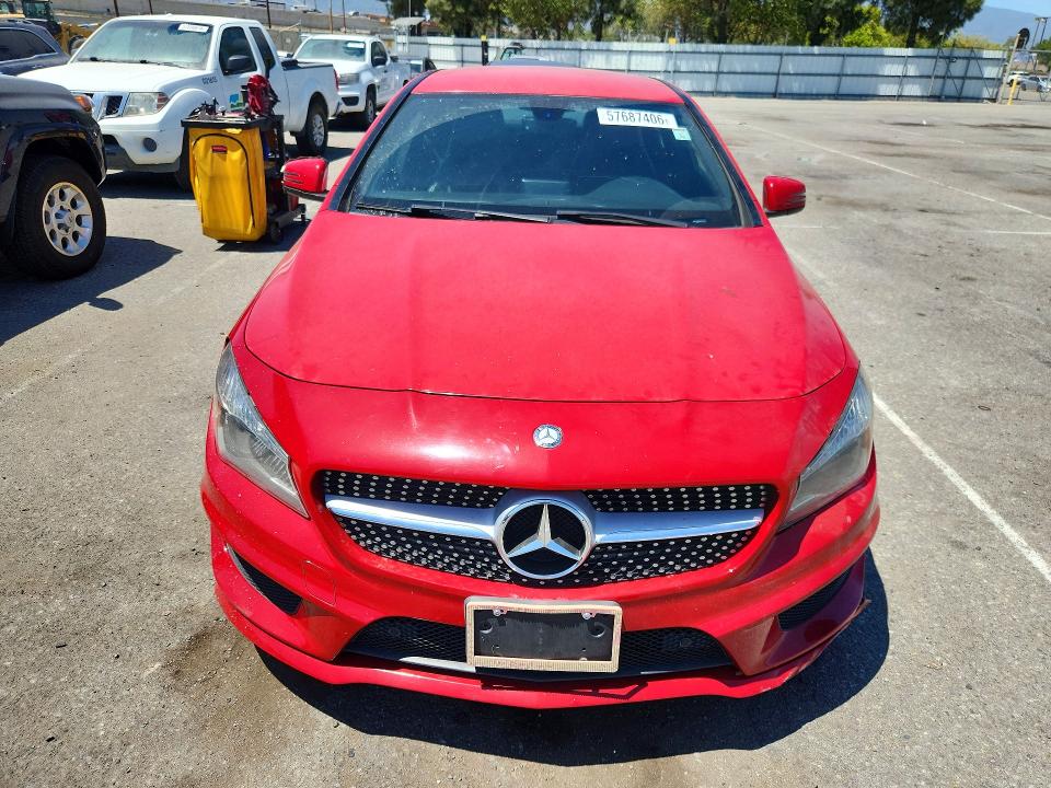 2014 Mercedes-benz Cla-klasse VIN WDDSJ4EB0EN043941 COPART salvage auction — SIDE, CA - SALVAGE CERTIFICATE, sold $500 on 2026-07-28 (photo 5)