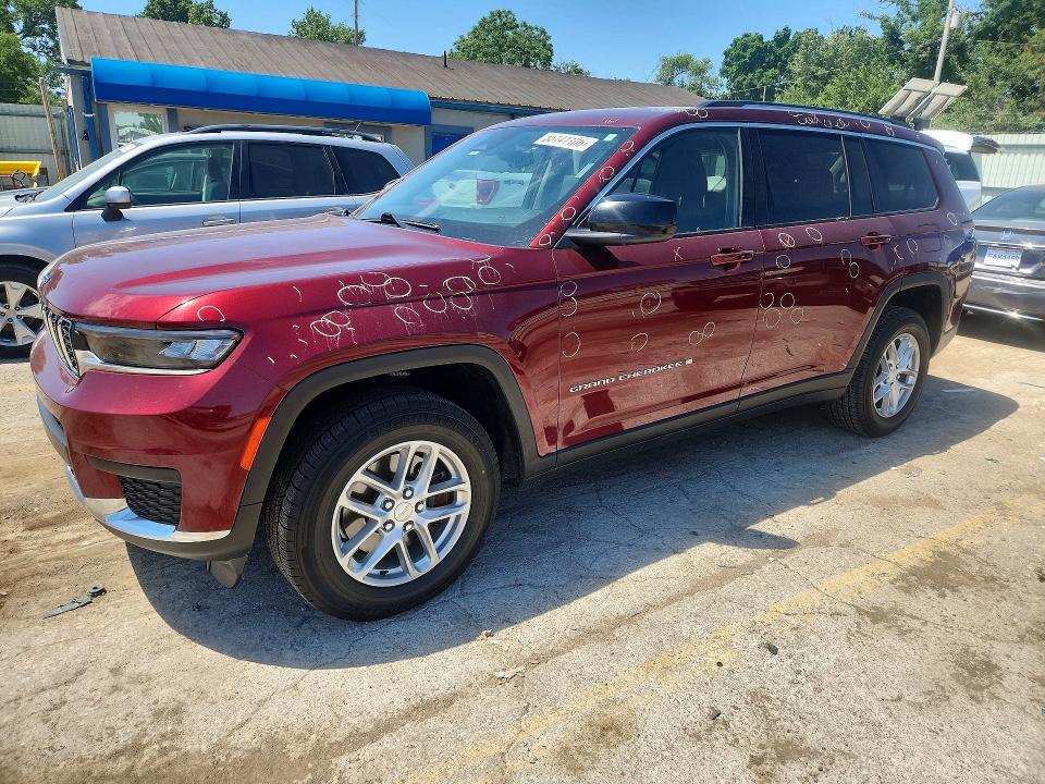 2021 Jeep VIN 1C4RJKAGXM8209393 COPART salvage auction — HAIL, Ks - Cert Of Title-Salvage, sold $175 on 2026-07-29 (photo 1)