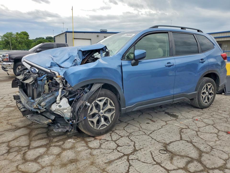 2021 Subaru Forester VIN JF2SKAJC1MH408226 COPART salvage auction — FRONT END, Tn - Salvage Certificate, sold $2,050 on 2026-07-08 (photo 1)