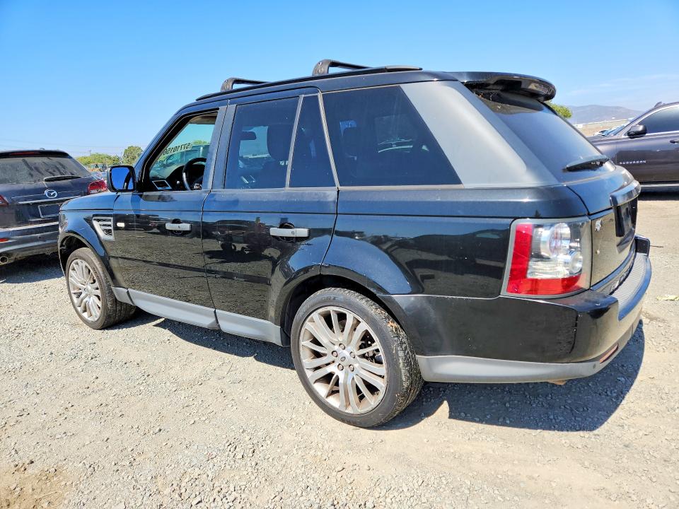 2010 Land rover Range rover sport VIN SALSK2D4XAA227017 COPART salvage auction — REAR END, Ca - Cert Of Title-Salvaged, sold $425 on 2026-07-10 (photo 2)