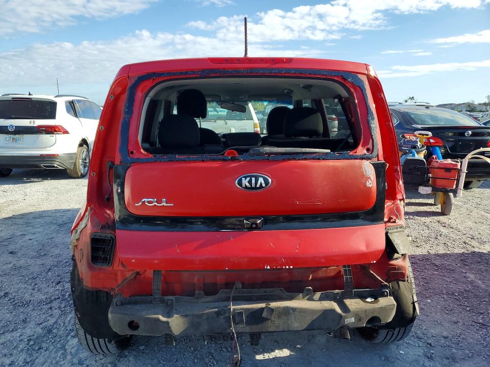 2016 Kia Soul VIN KNDJP3A52G7838060 COPART salvage auction — REAR END, Fl - Cert Of Title Slvg Rebuildable, sold $1,100 on 2026-07-07 (photo 6)