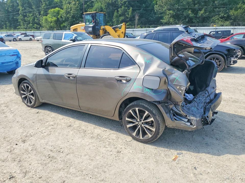 2017 Toyota VIN 5YFBURHE0HP696264 COPART salvage auction — REAR END, Va - Certificate Of Title, sold $3,050 on 2026-07-07 (photo 2)