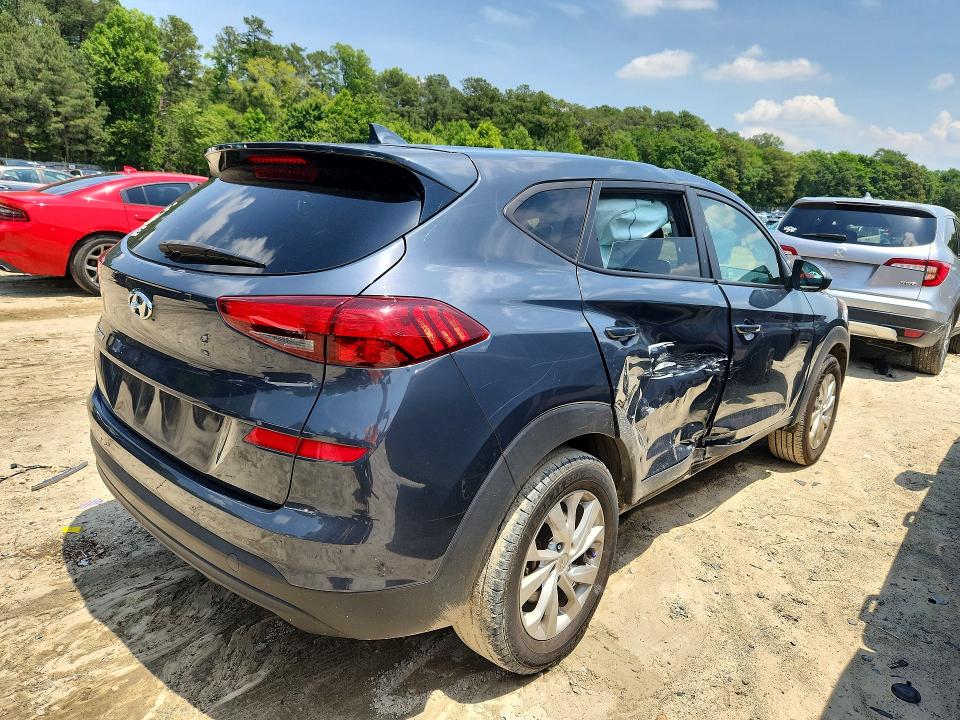 2019 Hyundai Tucson VIN KM8J23A48KU954021 COPART salvage auction — SIDE, Md - Cert Of Salvage > 75% Damage, sold $4,000 on 2026-07-07 (photo 3)