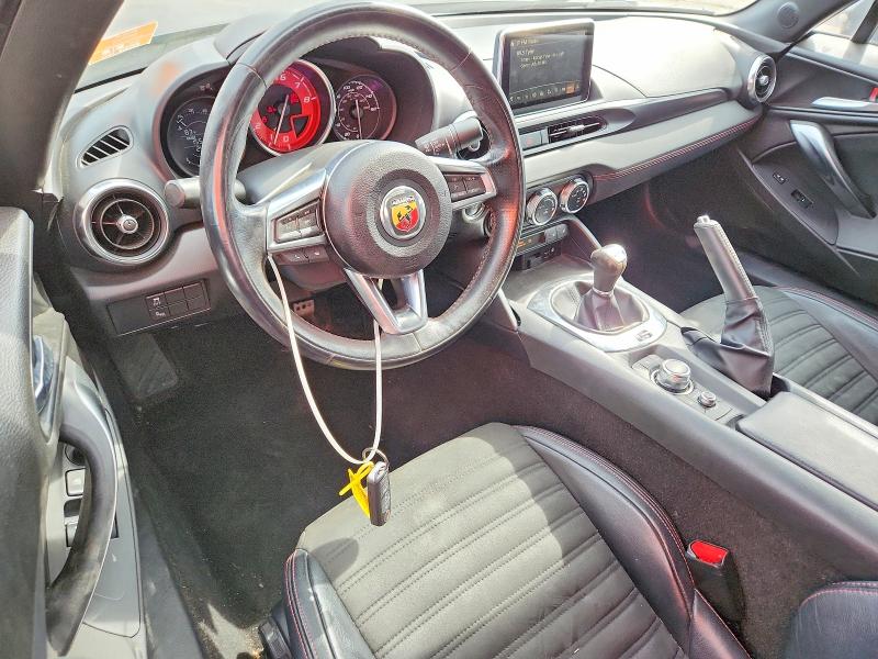 2019 Fiat 124 spider VIN JC1NFAEK6K0141353 COPART salvage auction — REAR END, Va - Cert Of Title - Salvage, sold $2,300 on 2026-07-22 (photo 8)