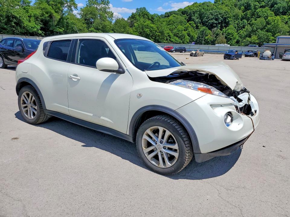 2011 Nissan Juke VIN JN8AF5MV6BT029112 COPART salvage auction — FRONT END, Pa - Certificate Of Salvage, sold $575 on 2026-07-23 (photo 4)