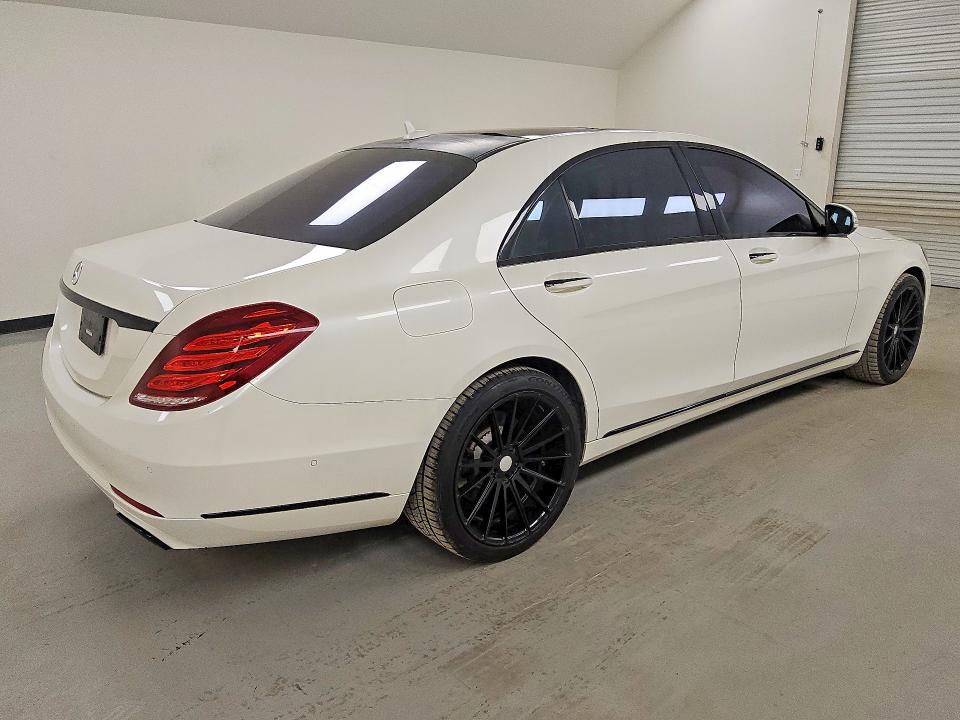 2015 Mercedes-benz S class VIN WDDUG8CB0FA200202 COPART salvage auction — MECHANICAL, Tx - Certificate Of Title, sold $9,700 on 2026-07-30 (photo 3)