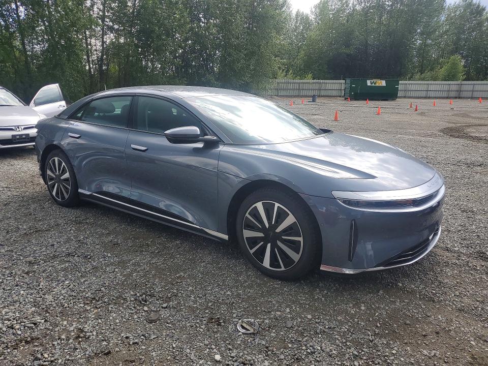 2025 Lucid VIN 50EA1PGA7SA003818 COPART salvage auction — REAR END, Wa - Bill Of Sale, sold $20,900 on 2026-07-20 (photo 4)