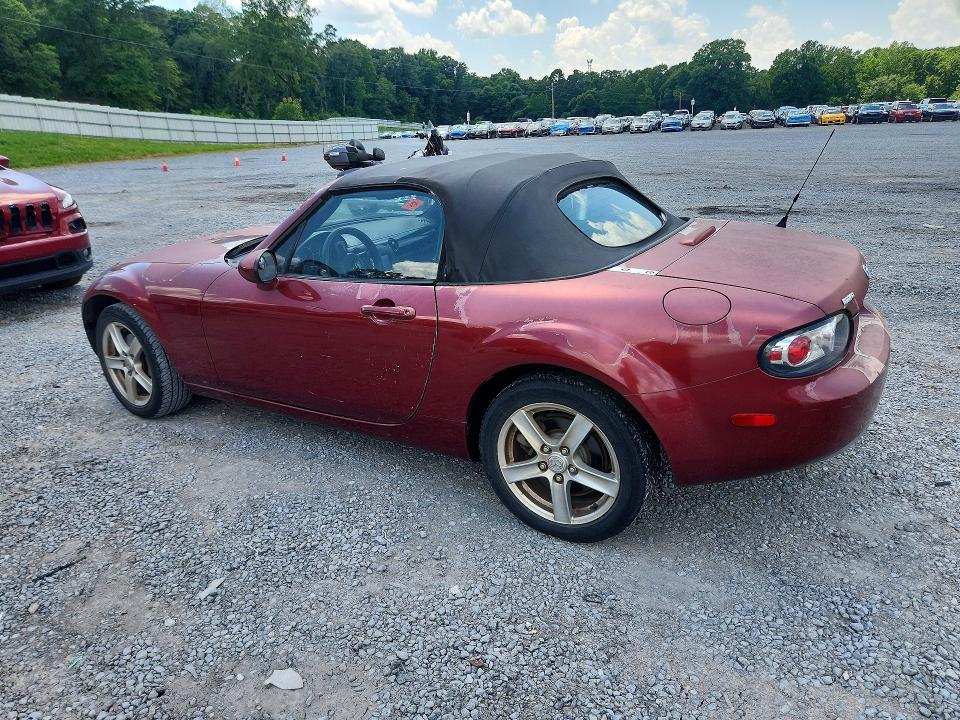 2006 Mazda Mx-5 VIN JM1NC25F760114429 COPART salvage auction — SIDE, Nc - Salvage Certificate Of Title, sold $225 on 2026-07-15 (photo 2)