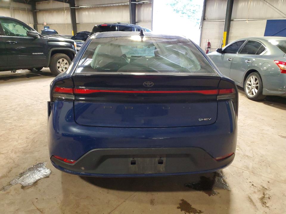 2023 Toyota Prius VIN JTDACAAU7P3003392 COPART salvage auction — FRONT END, Pa - Certificate Of Salvage, sold $4,500 on 2026-07-08 (photo 6)