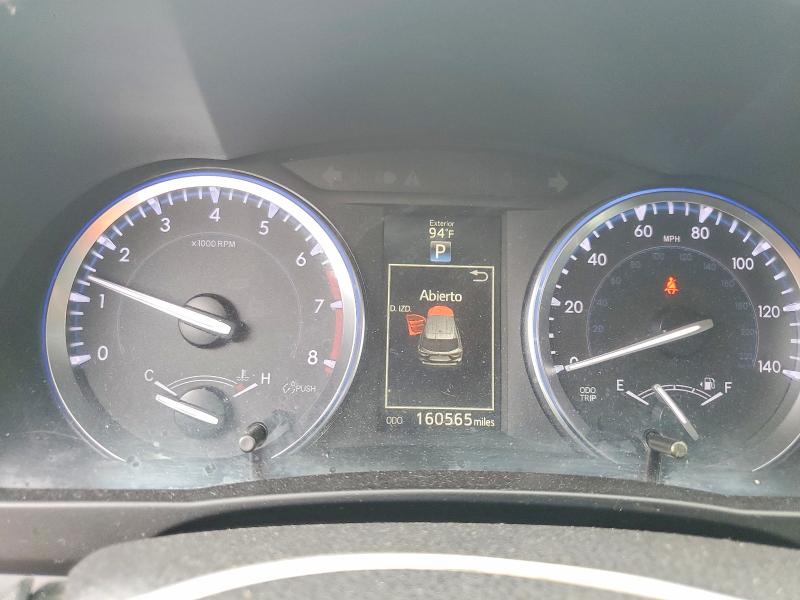 2016 Toyota Highlander VIN 5TDJKRFH4GS253779 COPART salvage auction — FRONT END, Md - Cert Of Salvage < 75% Damage, sold $9,300 on 2026-07-14 (photo 9)
