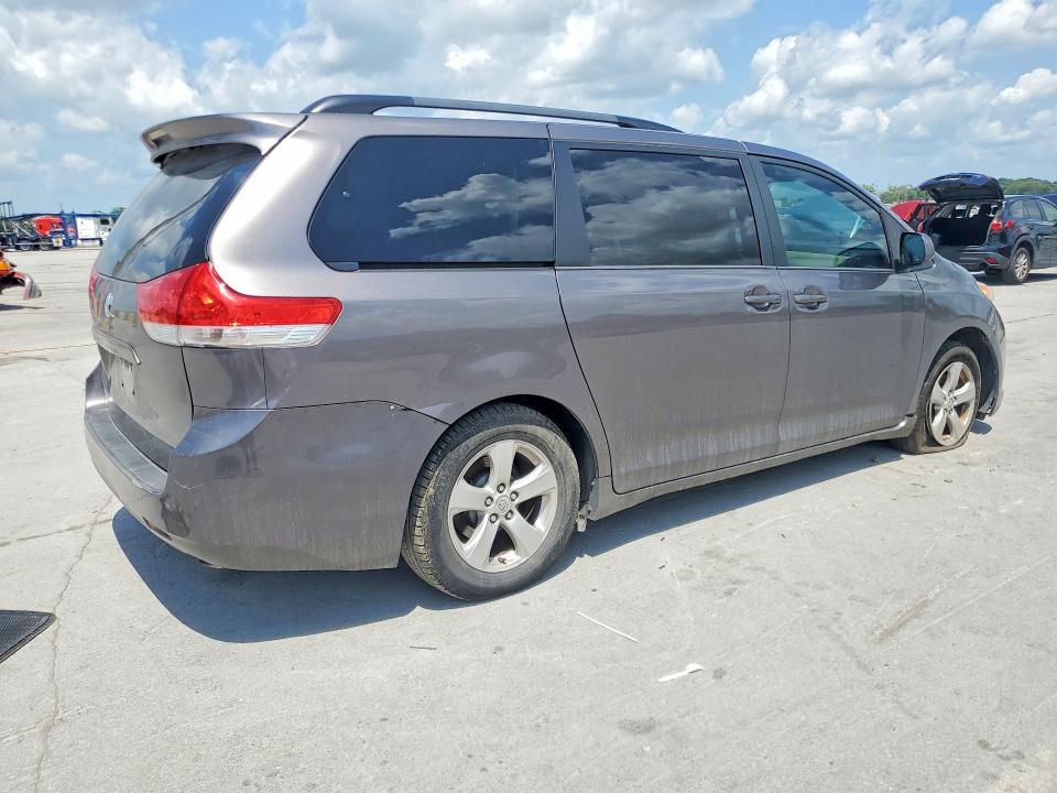 2014 Toyota Sienna VIN 5TDKK3DC7ES457871 COPART salvage auction — SIDE, Tn - Salvage Certificate, sold $575 on 2026-07-20 (photo 3)