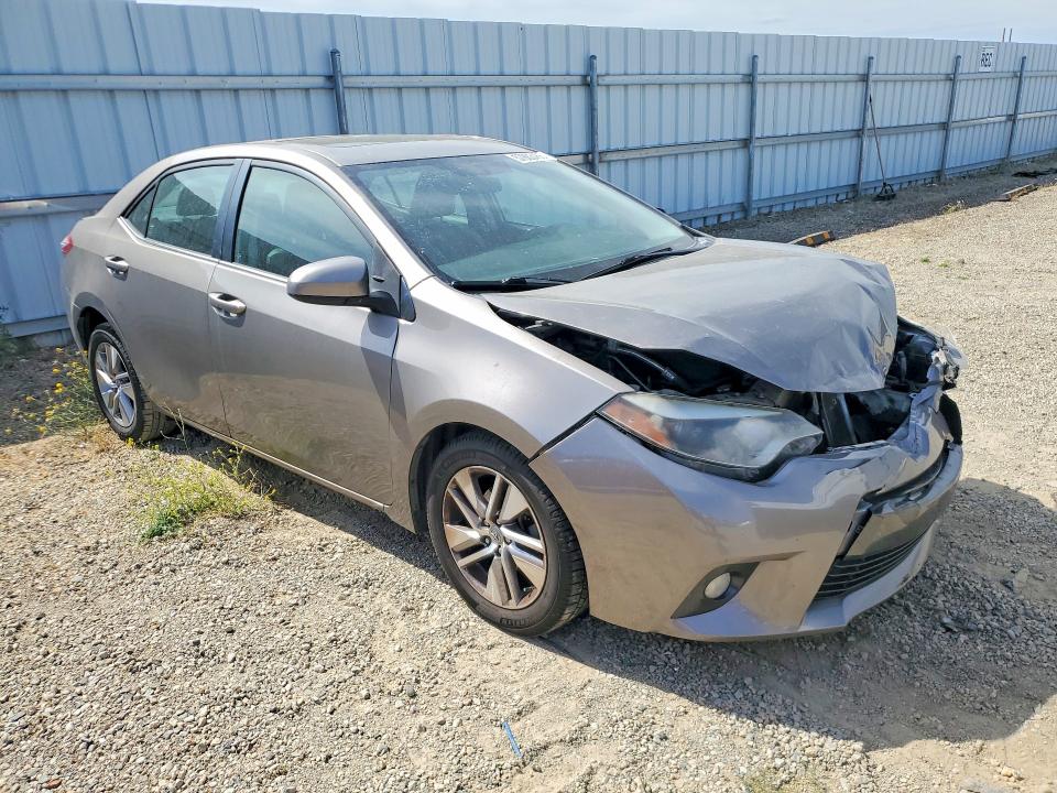 2016 Toyota Corolla VIN 2T1BPRHE1GC733151 COPART salvage auction — FRONT END, Ca - Salvage Certificate, sold $2,300 on 2026-07-10 (photo 4)