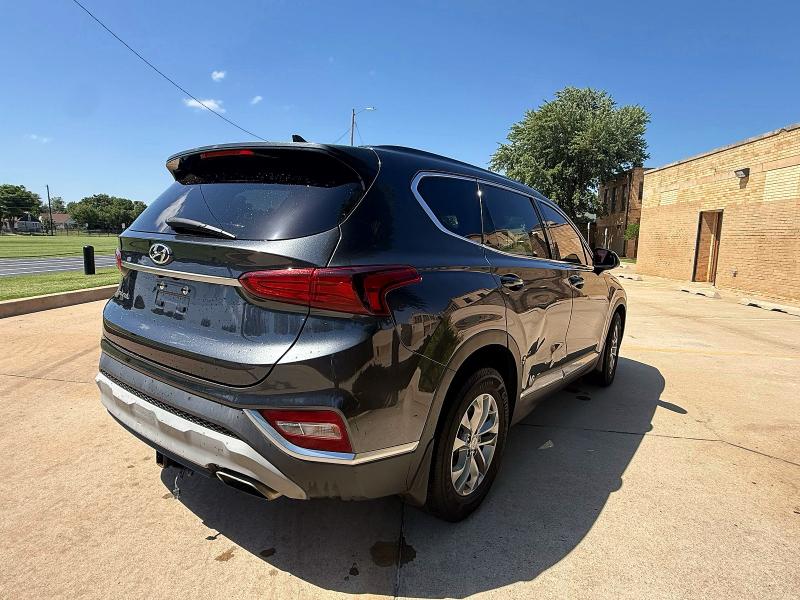 2020 Hyundai Santa fe VIN 5NMS33AD4LH197293 COPART salvage auction — SIDE, Ok - Certificate Of Title (P), sold $4,450 on 2026-07-09 (photo 4)