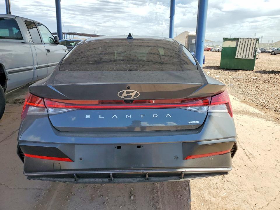 2024 Hyundai Elantra VIN KMHLN4DJ7RU105886 COPART salvage auction — FRONT END, Az - Cert Of Title - Salvage, sold $3,100 on 2026-07-28 (photo 6)