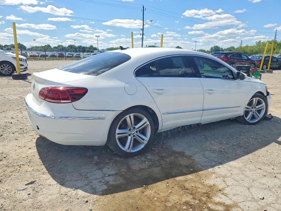 2016 Volkswagen Passat cc VIN WVWBP7AN0GE515732 COPART salvage auction — FRONT END, In - Cert Of Title-Salvage Title, sold $450 on 2026-07-17 (photo 3)